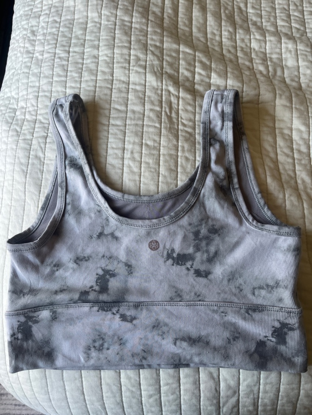 Tie-Dye Ribbed Lounge Set - Green & Gray - Picture 4 of 12